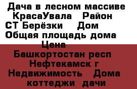 Дача в лесном массиве КрасаУвала › Район ­ СТ“Берёзки“ › Дом ­ 286 › Общая площадь дома ­ 30 › Цена ­ 40 000 - Башкортостан респ., Нефтекамск г. Недвижимость » Дома, коттеджи, дачи продажа   . Башкортостан респ.,Нефтекамск г.